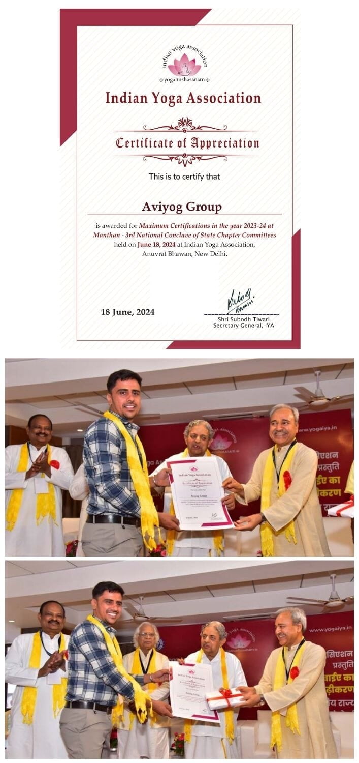 Recognised Among India’s Top Yoga Certifications